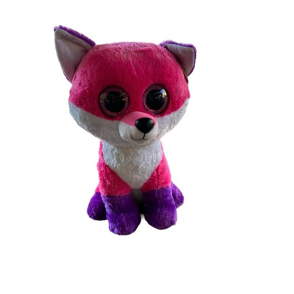 Ty Beanie Boo Joey the Fox Large Plush - Picture 1 of 16